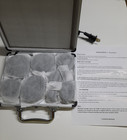 Electric Hot Stone Massage Kit With 8 Basalt Stones   Aluminum Case New Open Box