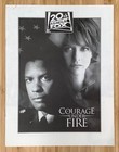 Courage Under Fire  1996  Original Movie Pressbook 20 Pages 8 1 2  X 11  Uncut