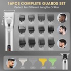 Wahl Professional Hair Cut Machine Barber Salon Cutting Trimmer Clipper Kit Set