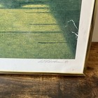 Willie Mays Amazing Polo Catch Limited Edition Lithograph Bill Purdom Signed    93