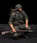 Msd 1 30 Msd-008 Crouching Signalman W  Cable - German Stalingrad Alloy Figure