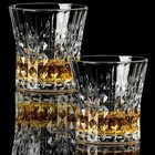 1 7 Oz Fancy Shot Glasses Heavy Base Shot Glass  Crystal Cordial Glasses  set   