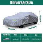 Full Car Cover Waterproof Anti-uv Rain Snow All Weather Protection Anti Scratch