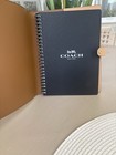 Coach Notebook In Signature Canvas 2026 New Release Powder Pink Color