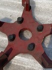Vintage Foundry Tooling Wooden Hand Crafted Red And Black