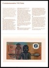 Australia - 10 Dollar Note  first Polymer  1988 - P49a  in Folder  Uncirc 