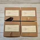 Pottery Barn Library Urn Finial Set Window Curtain Rod Ends Home Decor 8 Piece