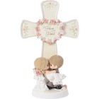     New Precious Moments Figurine Wedding Cross Newlywed Cake Topper Bride Groom