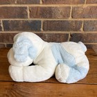 Vintage Animal Alley Baby Blue And White Puppy Dog Plush 13   - 2000