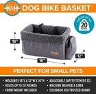 Pet Products Bike Basket Front Dog Carrier Universal Fit Cat Dog Pet Bike Basket