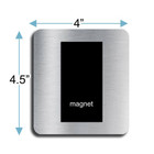 Coffee Gnome Magnet  Large Size 4  Handmade  Coffee Bar Stocking Stuffer Gift