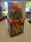 Vintage Mattel Jack In The Music Box Toy 1976 Usa Made Tested And Works