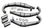 Suzuki Gt750l  1974-1978  Delkevic Oiled Steel Expansion Chambers