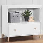 New Parent Nursery Changing Table - Delta Essex Convertible White Natural