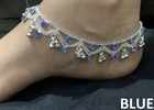 Anklets Silver Plated Ankle Chain Foot Bracelet Women Jewelry India Payal Anklet