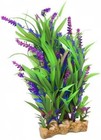 Aquarium Decor Fish Tank Decoration Ornament Artificial Plastic Plant Green p   
