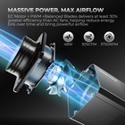 Mars Hydro 2-in-1 Ventilation System 6  Inline Fan Built-in Carbon Filter 2026