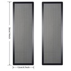 360mm X 120mm Pc Case Dust Mesh Filter 2 Pack  Magnetic Frame Computer Fan