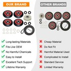 4392067 Dryer Repair Maintenance Kit For Whirlpool Kenmore Maytag Dryers 587637