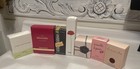 Lot Of  7 Vintage 1990   s Designer Perfumed New With Box Minis Miniature Bottles