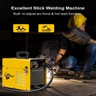 Haxiaoer Mig Welder 145a 110v  3 In 1 Flux Core lift Tig stick Welding Machine