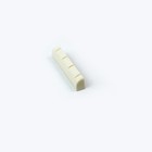 Hardened Plastic Ukulele Nut Slotted 1-3 8  ivory Color