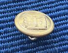 Civil War Confederate  Georgia State Seal Mintzer 2 Pc Ga 15mm Cuff Button    l 
