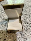 1950s Vtg Compact Address  Book  Clean Nos Unused Clean Goldtone