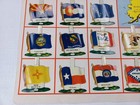 Shredded Wheat Official State Flags Collectible Map Complete Set 49 States