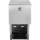 Commercial Toilet Paper Dispenser - 304 Stainless Steel Double Roll Holder -