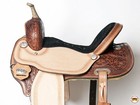 63bh 15 In Western Horse Barrel Racing Saddle Trail Pleasure American Leather