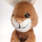 Vintage 1981 Dakin Bunny Rabbit Plush Stuffed Animal Hook    Loop Hands Easter