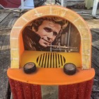 Vintage Fonzi Happy Days Am Radio Jukebox - Parts Or Repair Henry Winkler