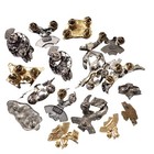 Lot Of 17 Vintage Biker Rally Vest Pins 90s Y2k Myrtle Beach Daytona Bikertober