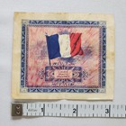 Allied Military Currency Amc 10 Ten Dix French Francs Banknote 1944 High Grade