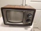 Vintage General Electric Crt Tv Portable Colored Gaming 10  10ab3406w 1982
