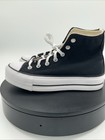 Converse Chuck Taylor All Star Lift Sneaker Size 5 5-10 Black New 560845c