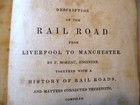 1833- Railroad From Liverpool To Manchester-fold Out Illustrations- Antique Book