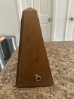 Vtg Wittner Metronome 803m Wind Up Maelzel Style Walnut West Germany No Bell 