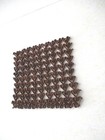 Antique Vintage Linked Hearts Doormat Heart Iron Floormat