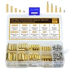 320pcs Motherboard Standoffs screws nuts Kit  Hex Male-female Brass Spacer St   