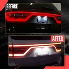 For Dodge Durango 2014-2021 Led License Plate Lights Rear Tag Lamps Replacement