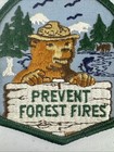 Smokey Bear Forest Service Prevent Forest Fires Sew On Patch