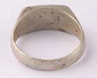 Doctors Ring Ww2 Stabsarzt Starzt 830 Silver Wwii German Medical Service Size6 5