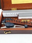 Vintage Keuffel   Esser K e Leroy Lettering Set Drafting Kit In Wood Case W Box