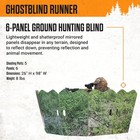 Ghostblind 6-panel Runner Wall Blind