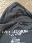 Bad Religion True North Album Release Hoodie Size Large Needs Repairs Punk Rock