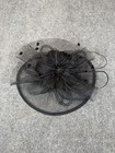 Flower Feather Fascinator Hat Clip Mesh Net Wedding Derby Fancy Party Womens