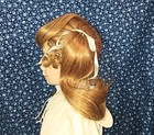 Vintage New Global Dolls Wig Modacrylic Janey Bangs Pigtails  9  10  11  12  Cap