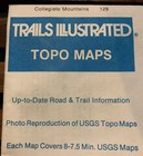 Trails Illustrated Topo Map 129 Collegiate Mountains  Colorado